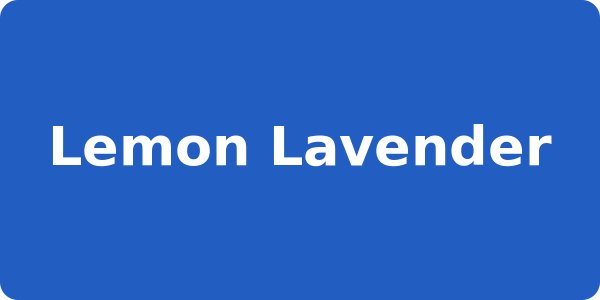 Lemon Lavender