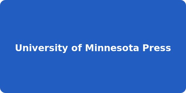 University of Minnesota Press