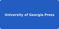University of Georgia Press