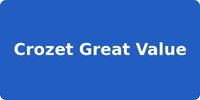 Crozet Great Value