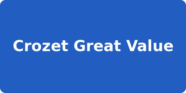 Crozet Great Value