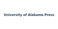 University of Alabama Press