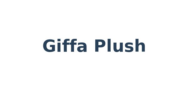 Giffa Plush