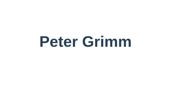 Peter Grimm