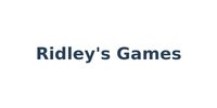 Ridley's Games