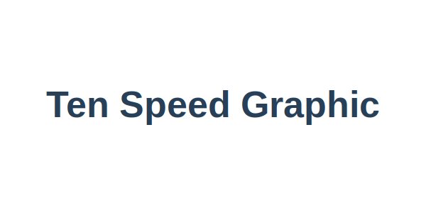 Ten Speed Graphic