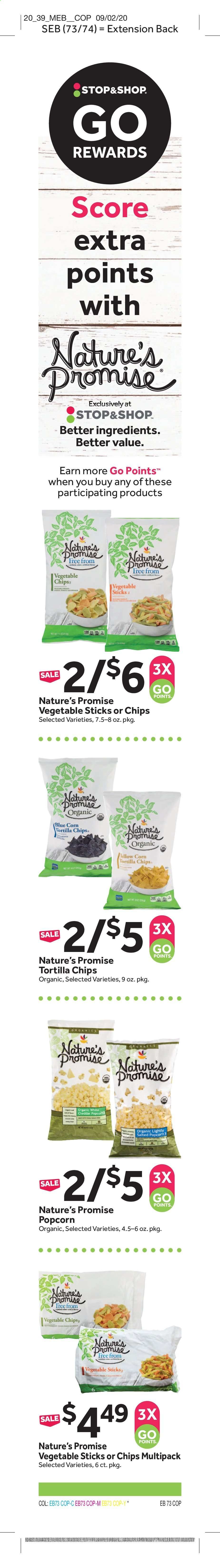 Stop & Shop (NJ) Weekly Ad September 18 to September 24