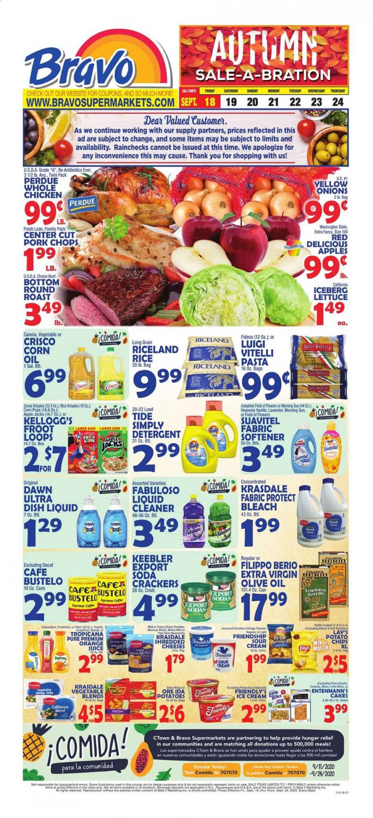 Bravo Supermarkets Weekly Ad September 18 to September 24
