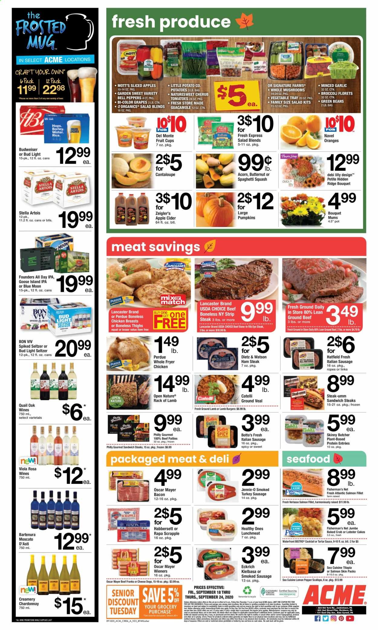 ACME Weekly Ad September 18 to September 24