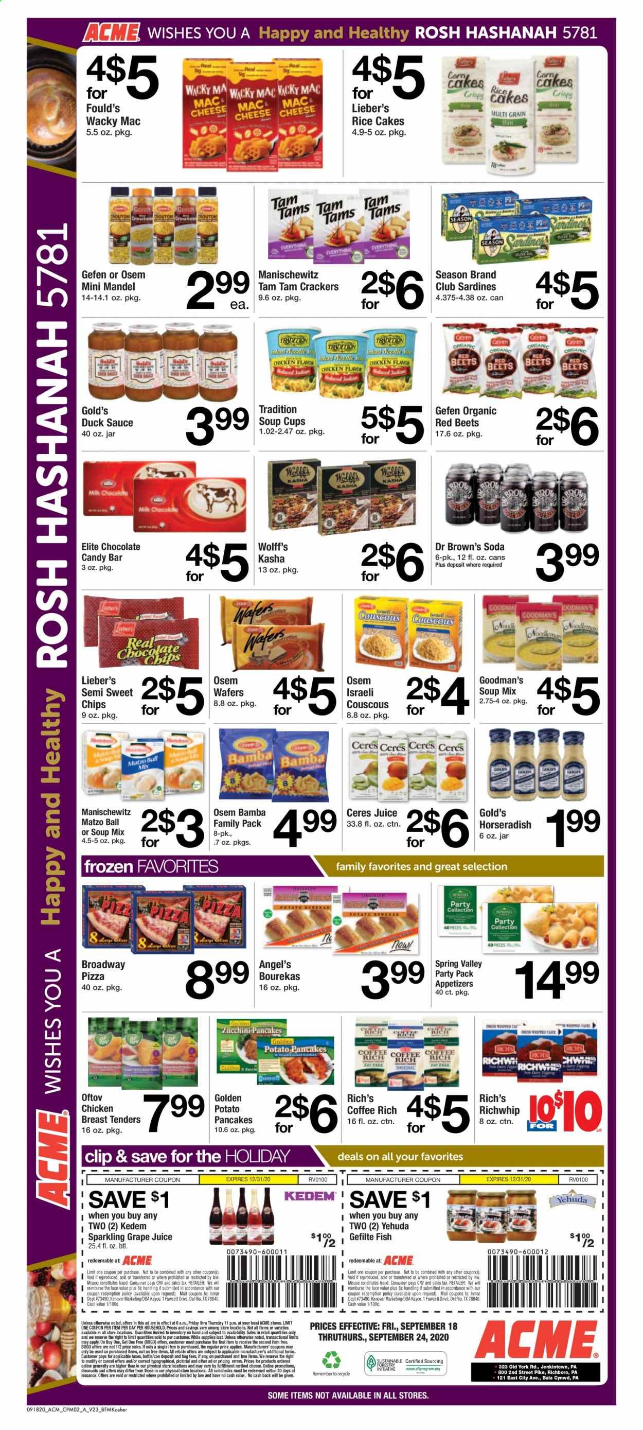 ACME Weekly Ad September 18 to September 24