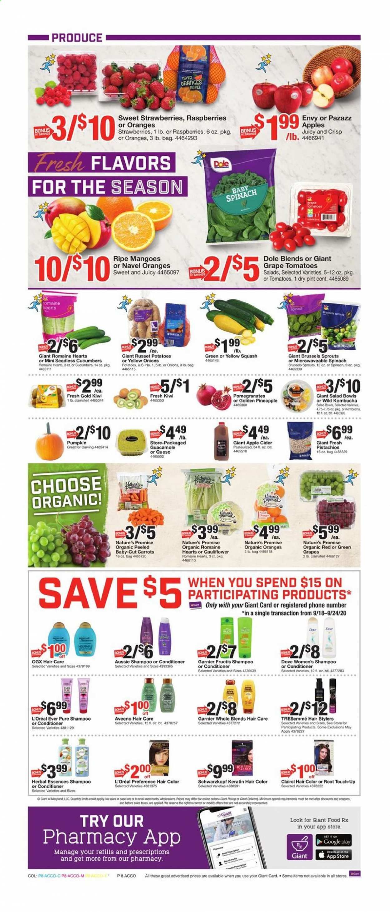 Giant Food Weekly Ad September 18 to September 24