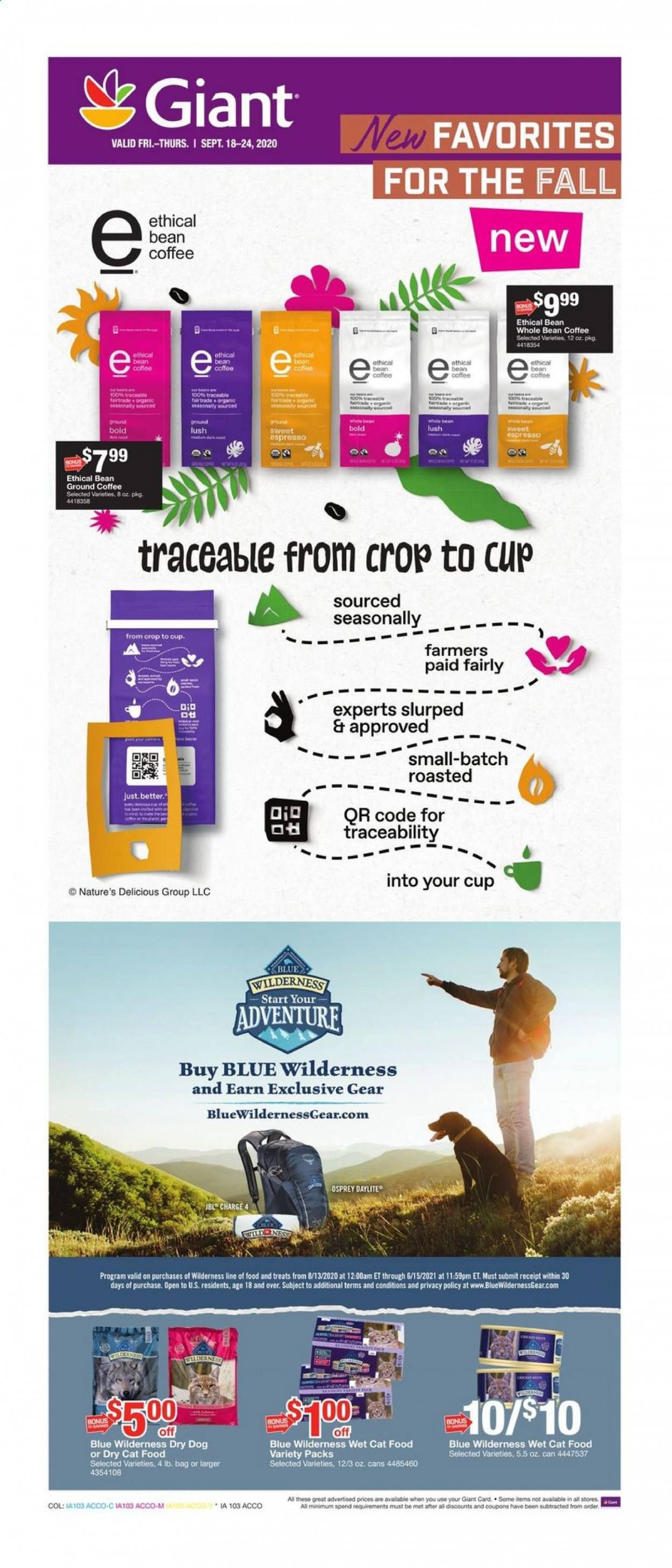 Giant Food Weekly Ad September 18 to September 24
