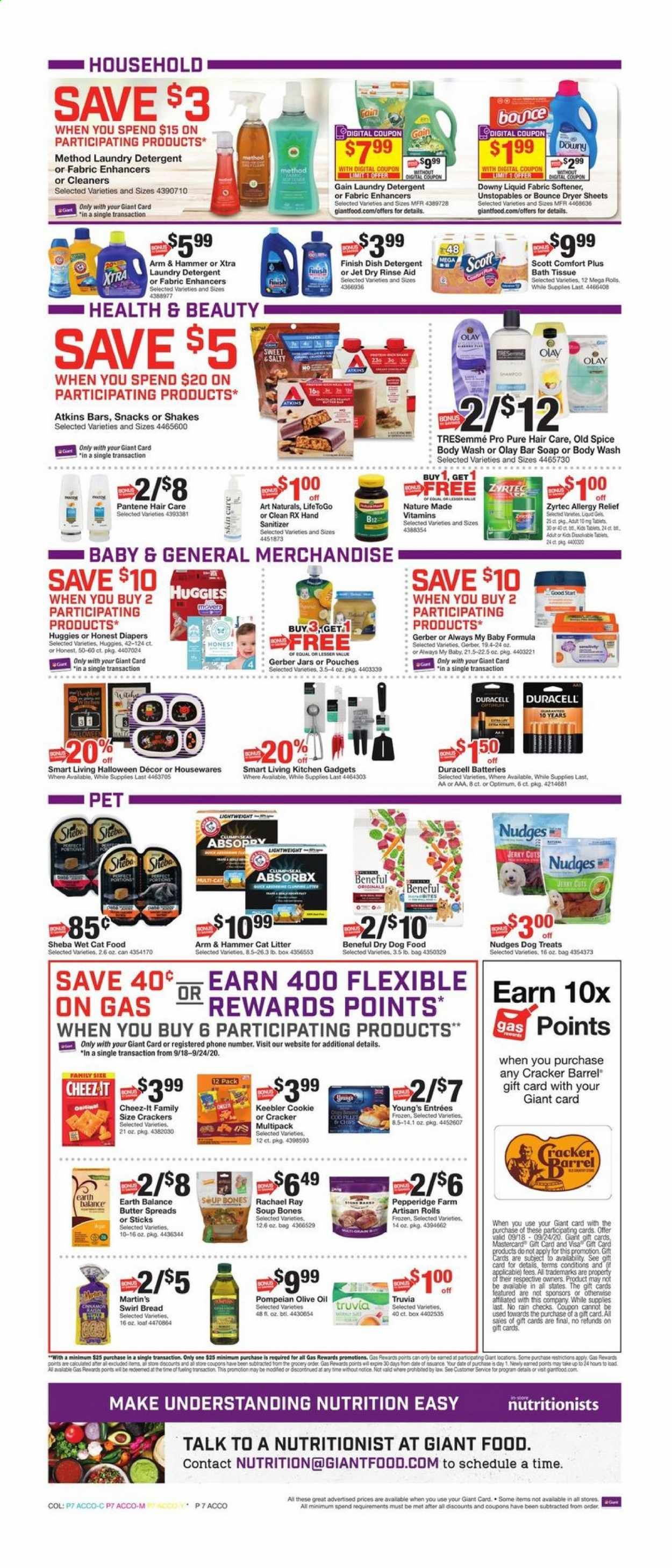 Giant Food Weekly Ad September 18 to September 24