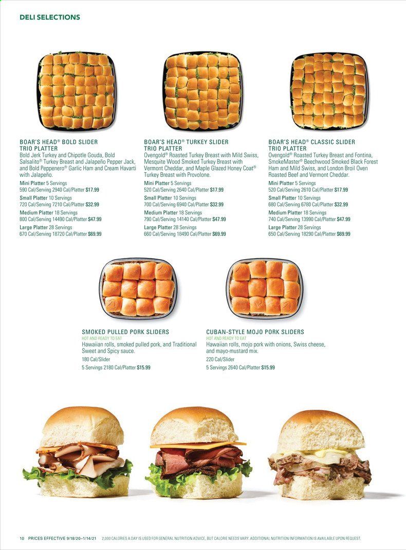 Publix Weekly Ad September 17 to January 14