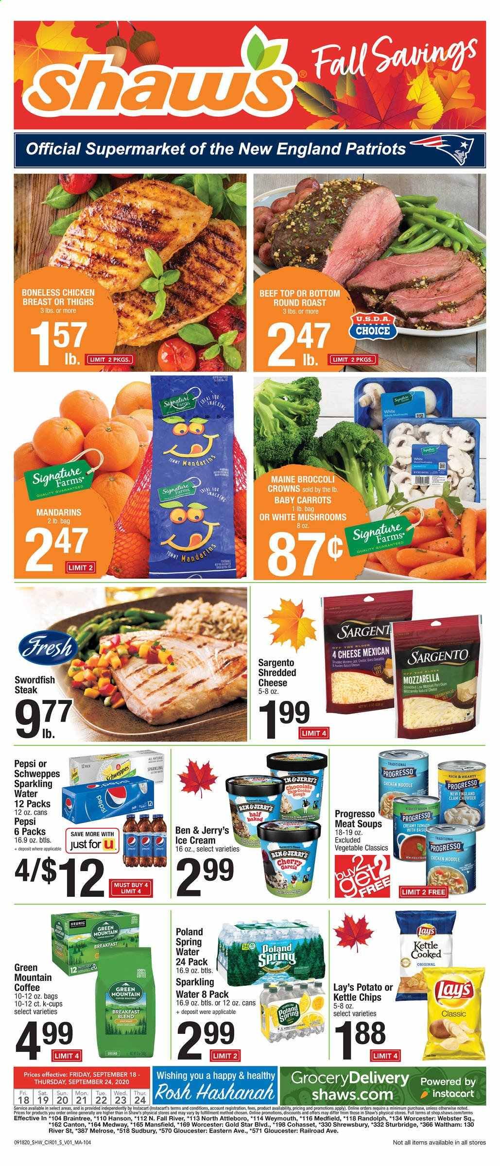 Shaw’s Weekly Ad September 18 to September 24