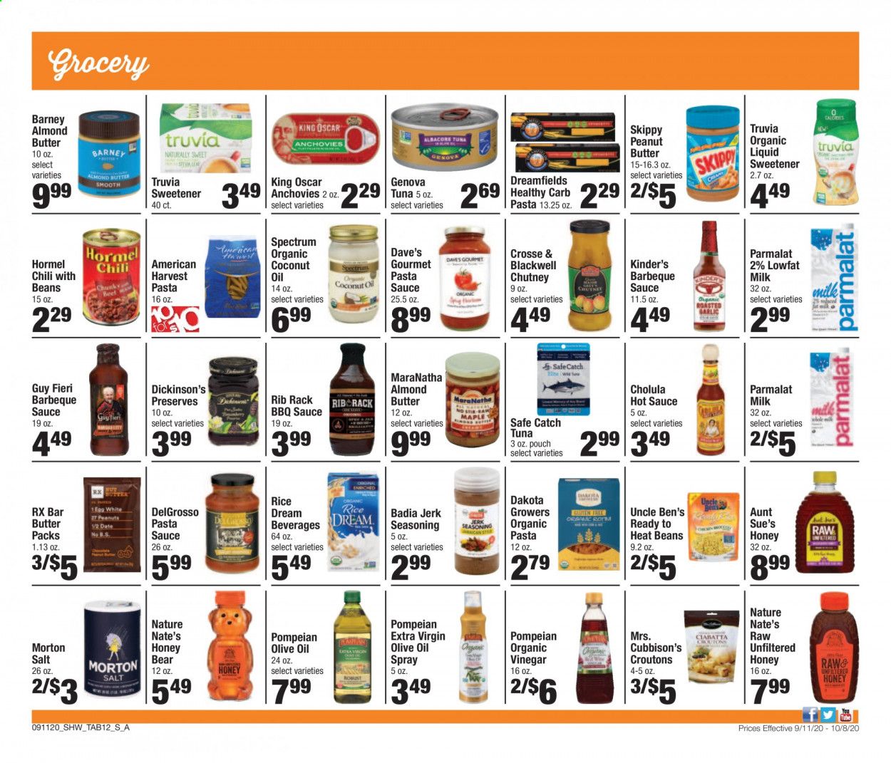Shaw’s Weekly Ad September 11 to October 8