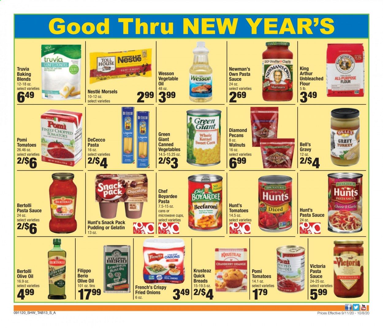 Shaw’s Weekly Ad September 11 to October 8