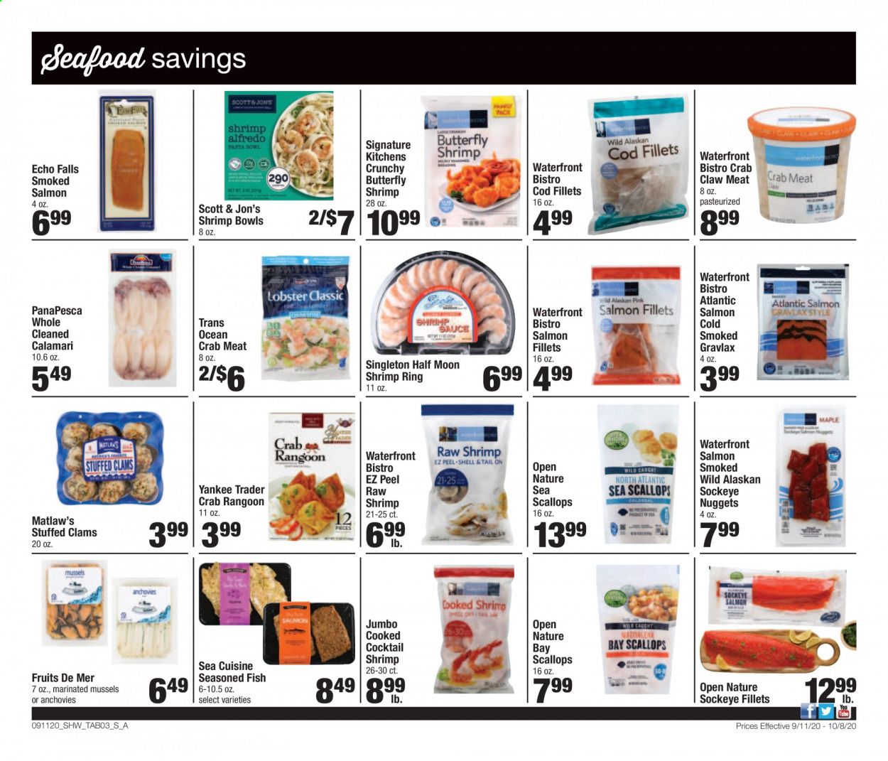 Shaw’s Weekly Ad September 11 to October 8
