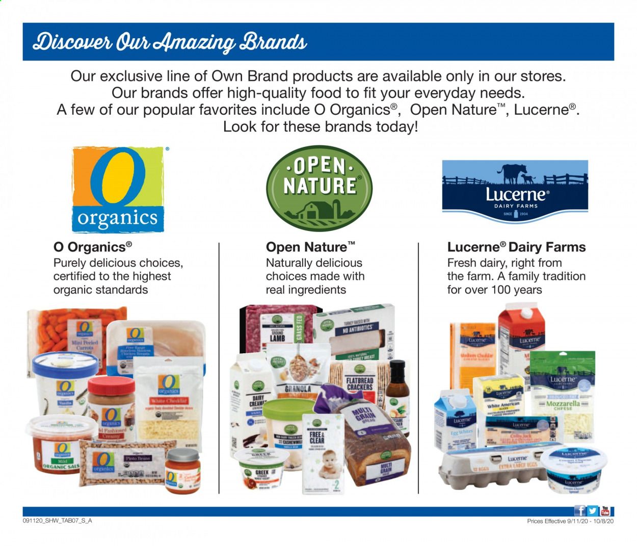 Shaw’s Weekly Ad September 11 to October 8