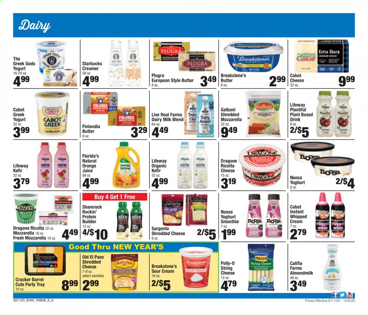 Shaw’s Weekly Ad September 11 to October 8