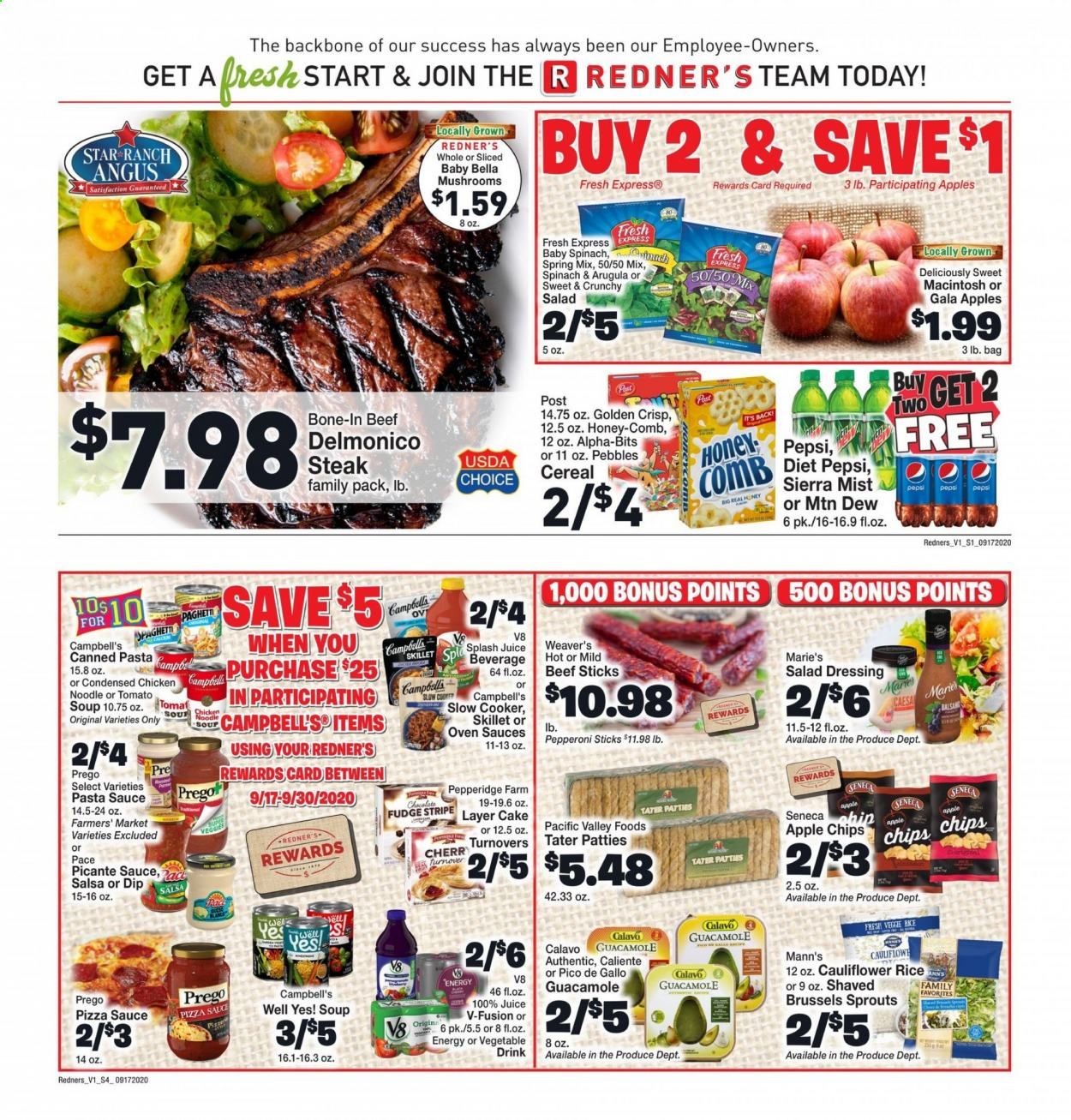 Redner's Markets Weekly Ad September 17 to September 23