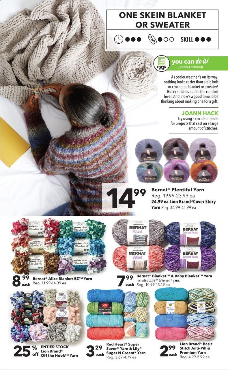 JOANN Weekly Ad September 17 to September 30