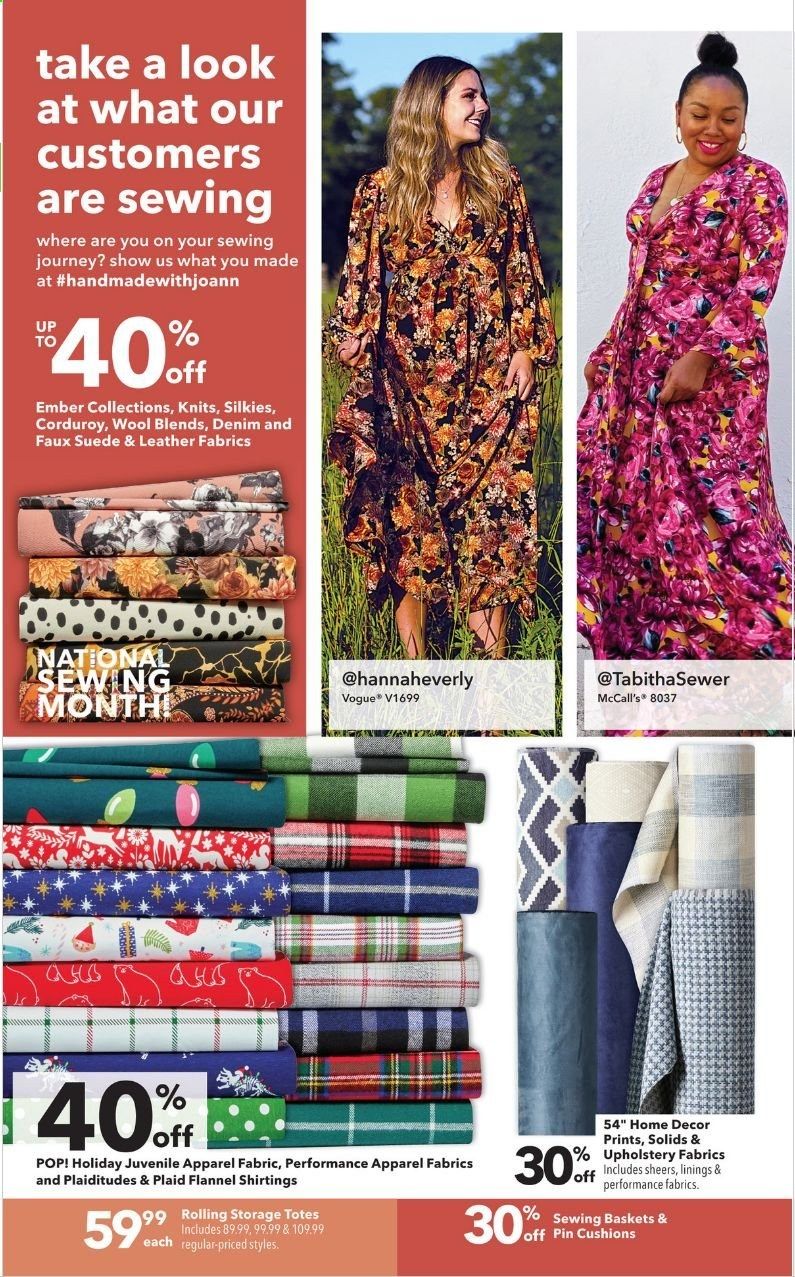 JOANN Weekly Ad September 17 to September 30