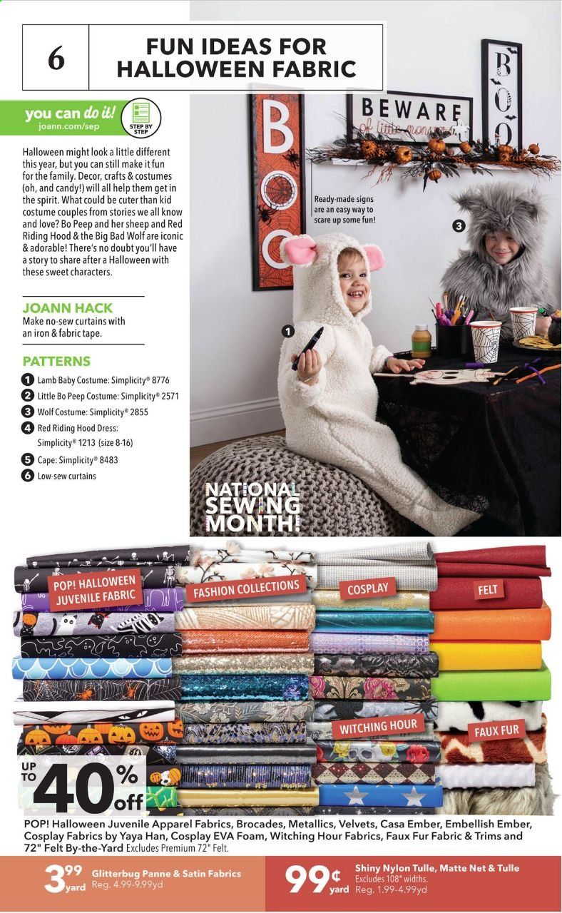 JOANN Weekly Ad September 17 to September 30