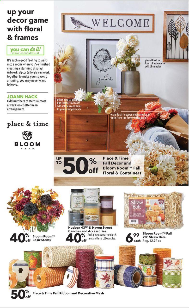 JOANN Weekly Ad September 17 to September 30