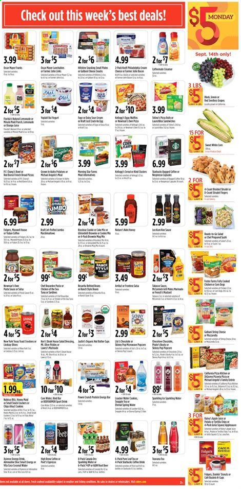 Raley's Weekly Ad September 15 to September 22