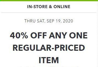 JOANN Weekly Ad September 17 to September 19