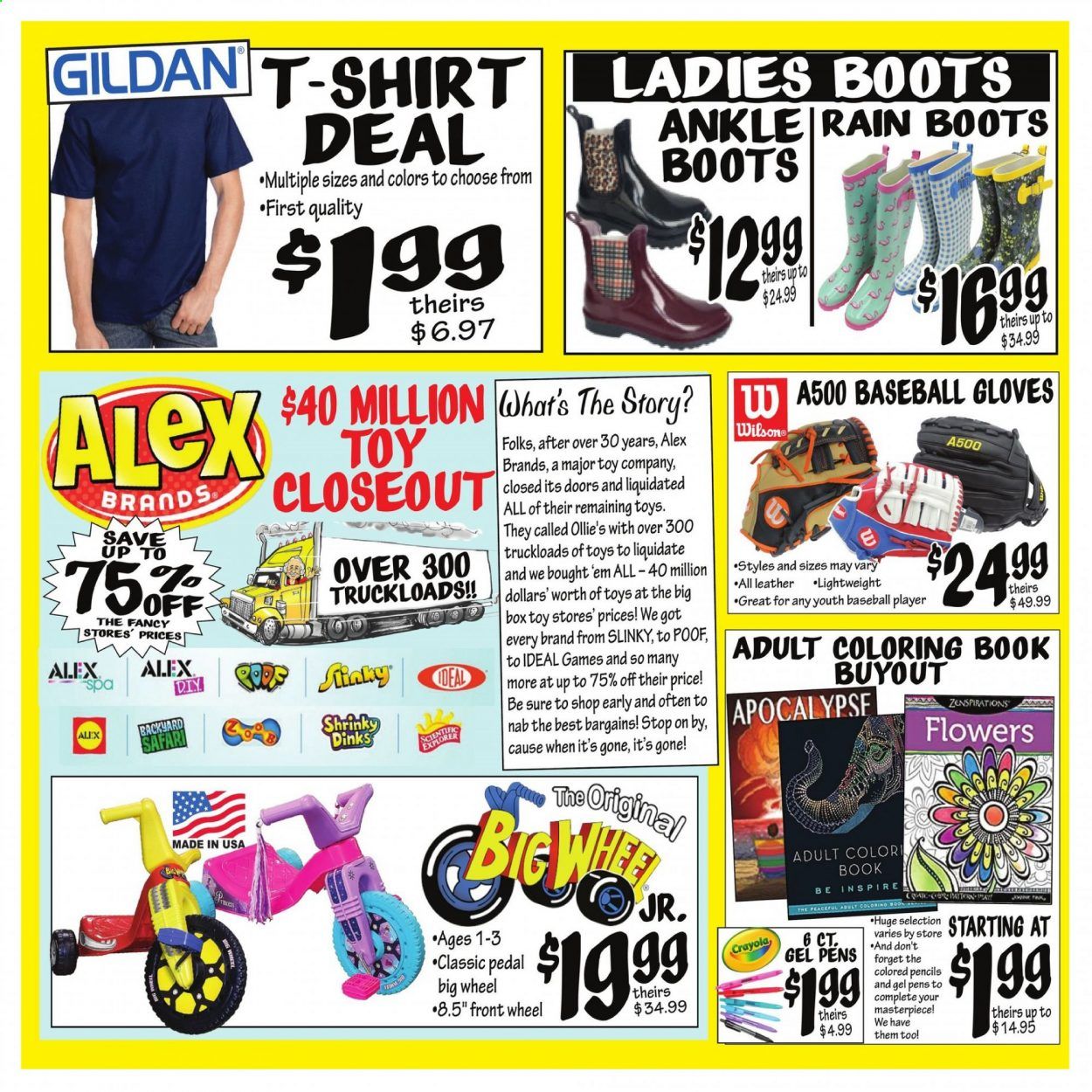 Ollie's Bargain Outlet Weekly Ad September 17 to September 23