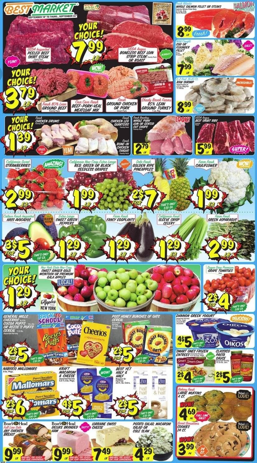 Best Market Weekly Ad September 18 to September 24