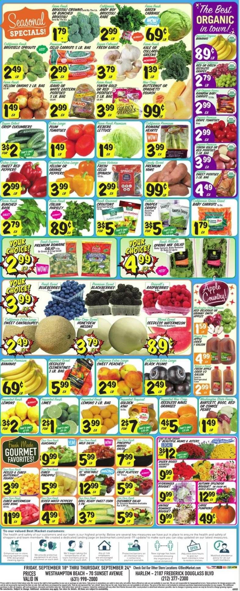 Best Market Weekly Ad September 18 to September 24