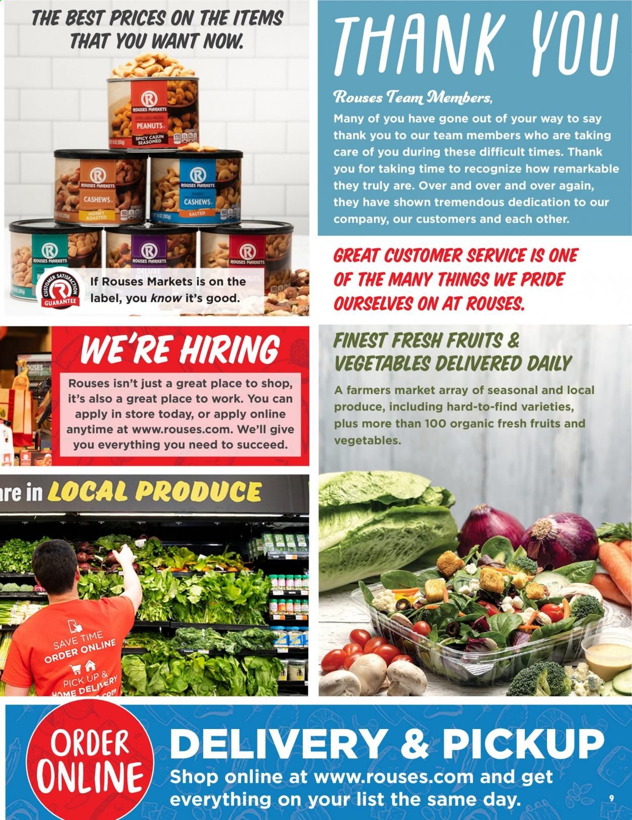 Rouses Markets Weekly Ad Flyer September 18 to September 25