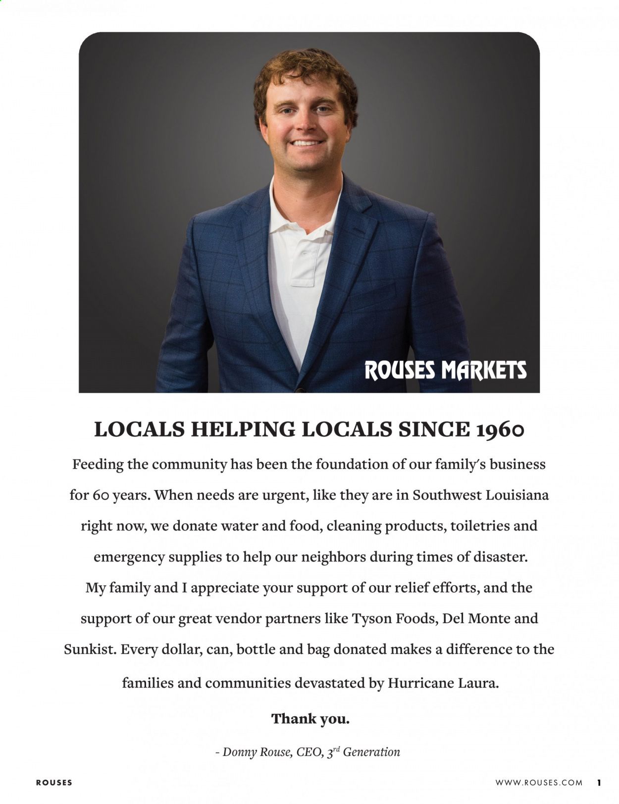 Rouses Markets Weekly Ad Flyer September 18 to September 25
