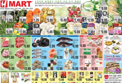 Hmart Weekly Ad Flyer September 18 to September 24