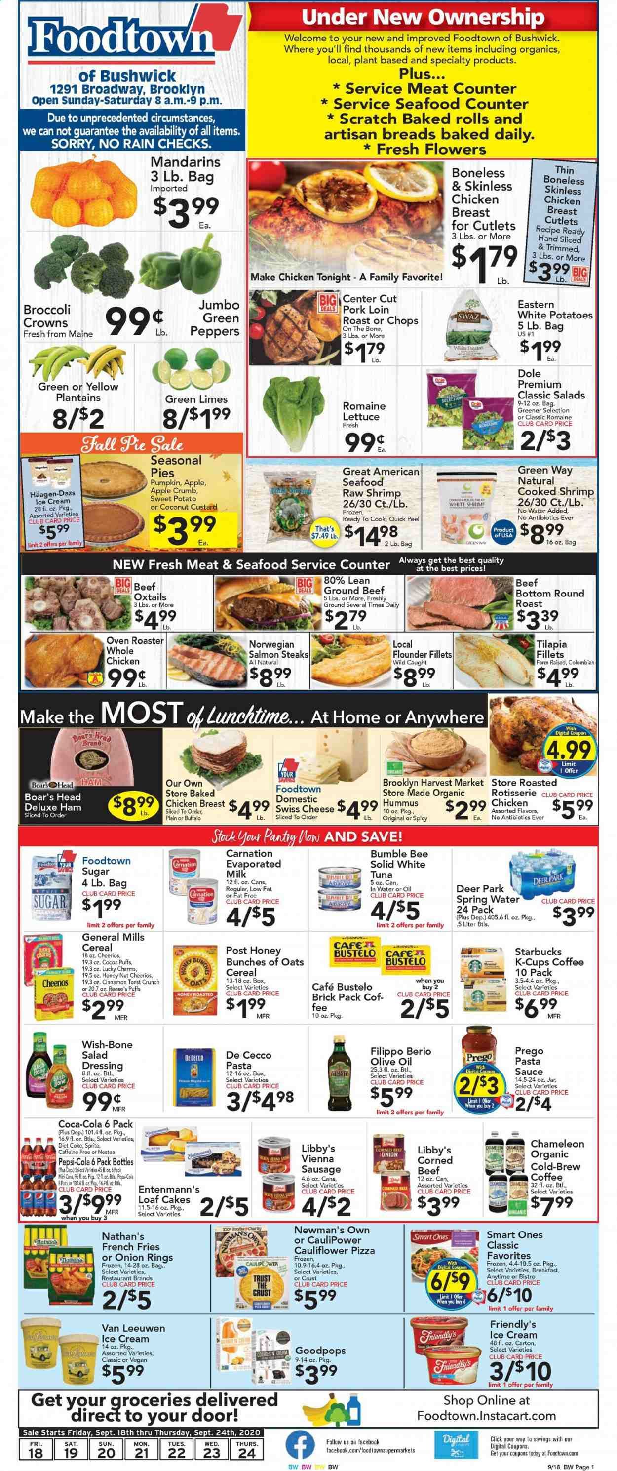 Foodtown Weekly Ad Flyer September 18 to September 24