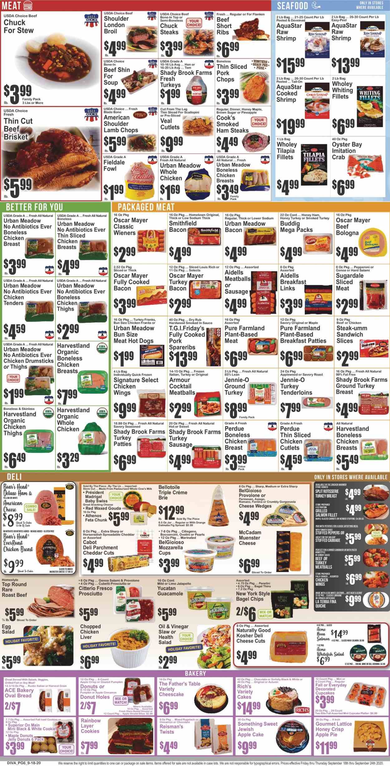 Key Food (NY) Weekly Ad Flyer September 18 to September 24
