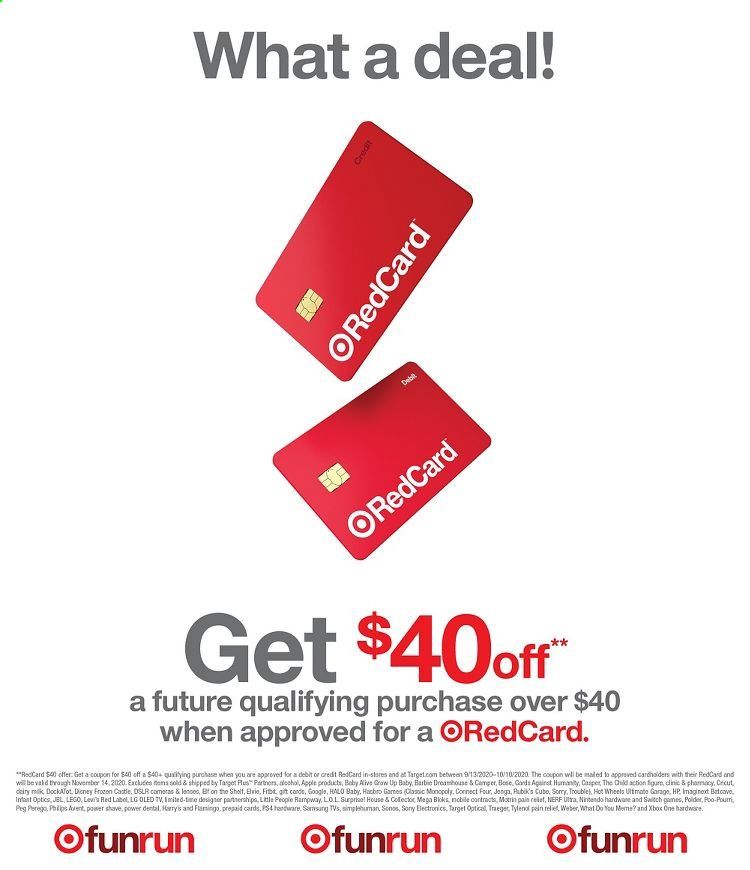 Target Weekly Ad Flyer September 20 to September 26
