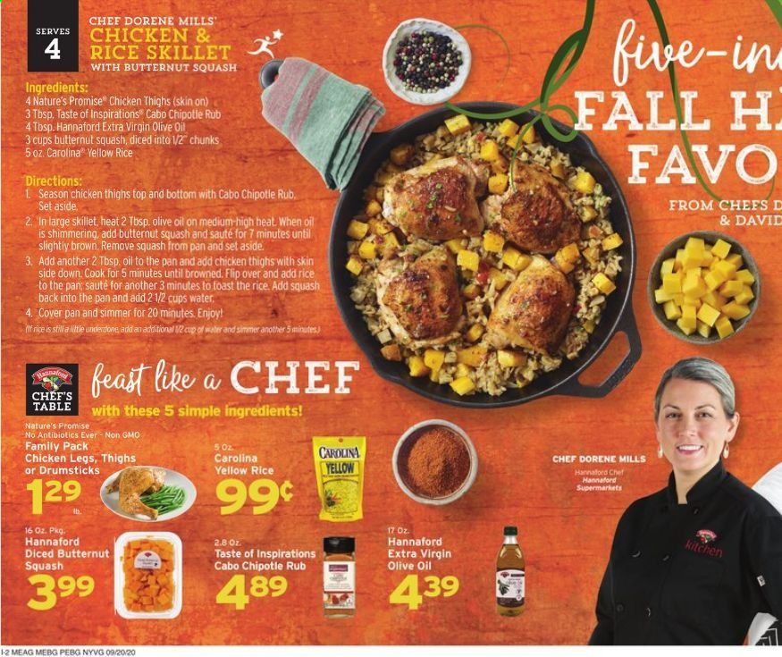 Hannaford (NY) Weekly Ad Flyer September 20 to September 26
