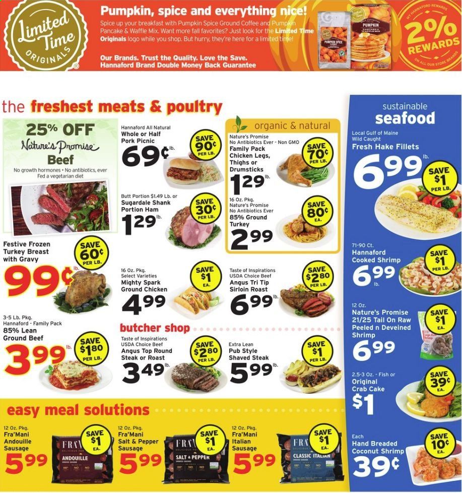 Hannaford (NY) Weekly Ad Flyer September 20 to September 26