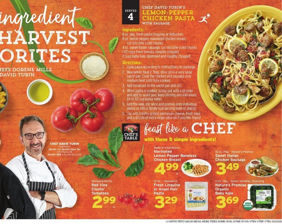 Hannaford (NH) Weekly Ad Flyer September 20 to September 26