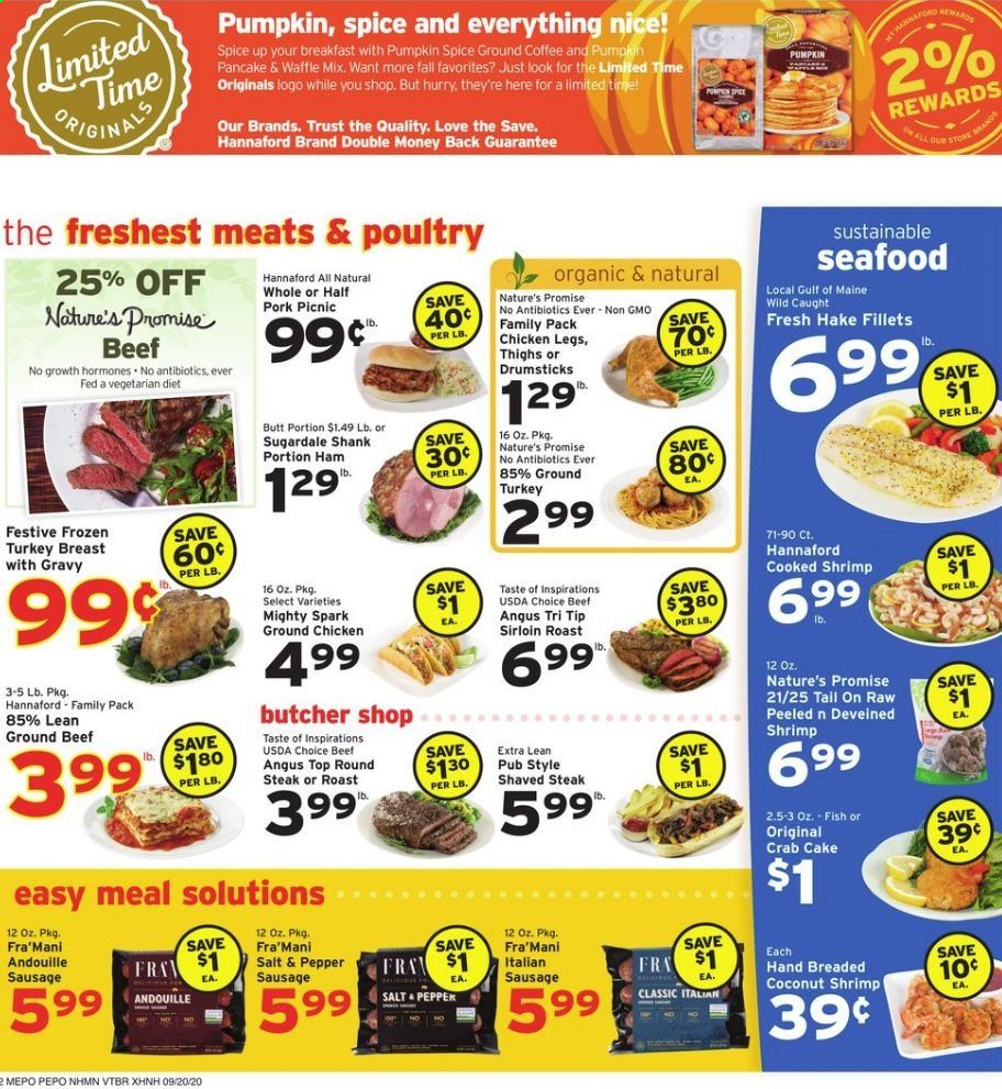 Hannaford (NH) Weekly Ad Flyer September 20 to September 26