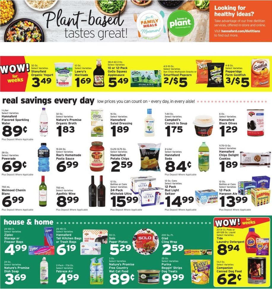 Hannaford (NH) Weekly Ad Flyer September 20 to September 26