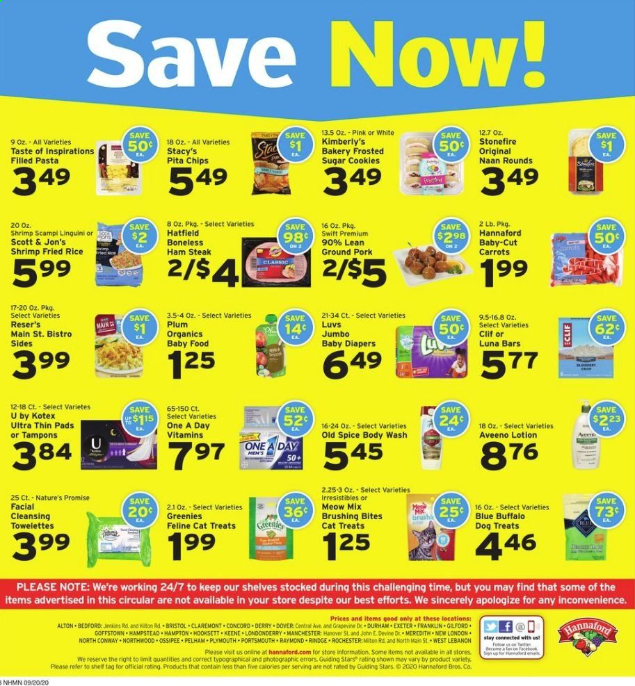 Hannaford (NH) Weekly Ad Flyer September 20 to September 26
