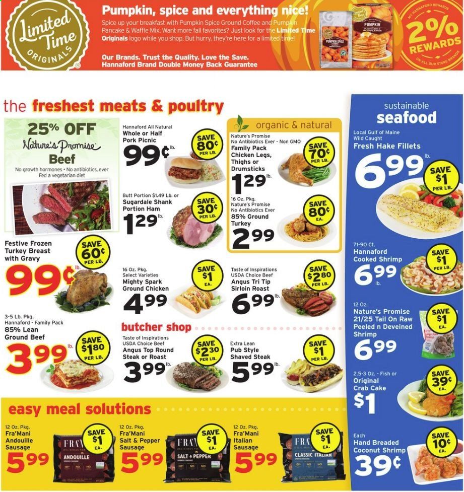 Hannaford (VT) Weekly Ad Flyer September 20 to September 26
