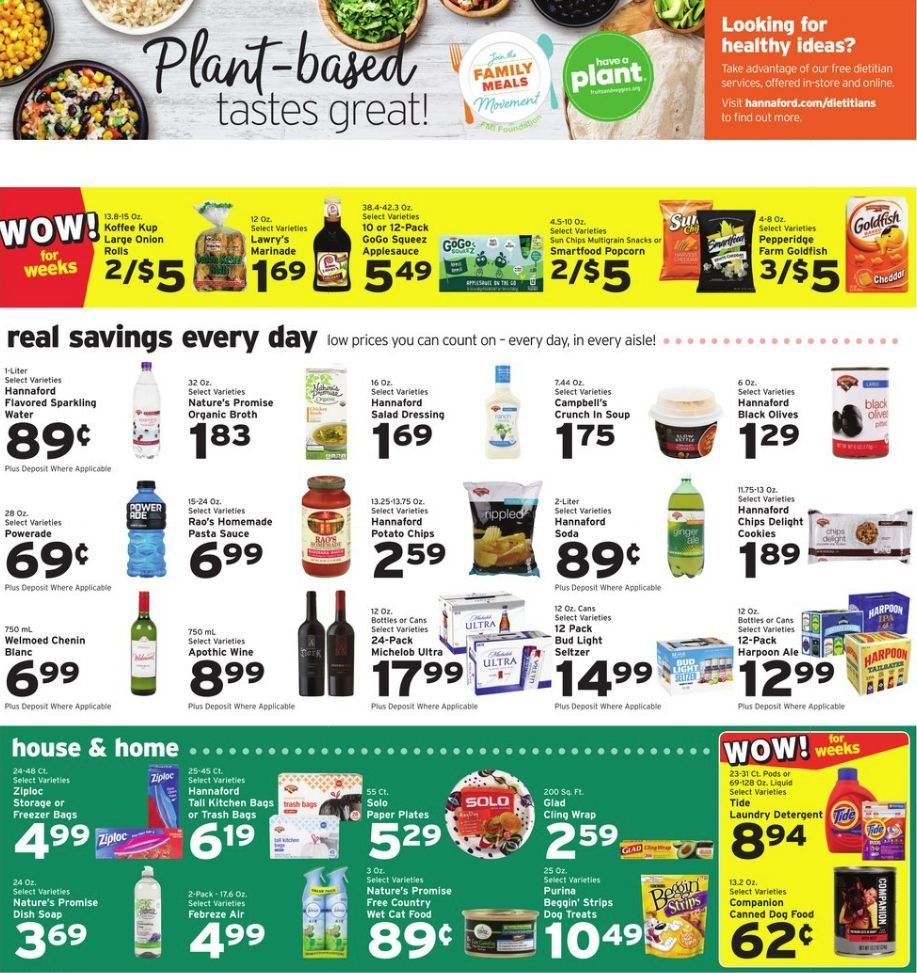 Hannaford (VT) Weekly Ad Flyer September 20 to September 26