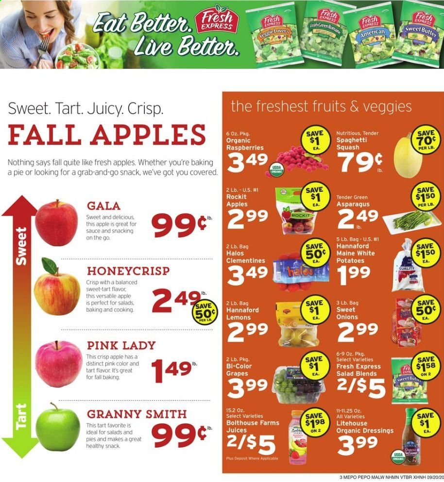 Hannaford (MA) Weekly Ad Flyer September 20 to September 26