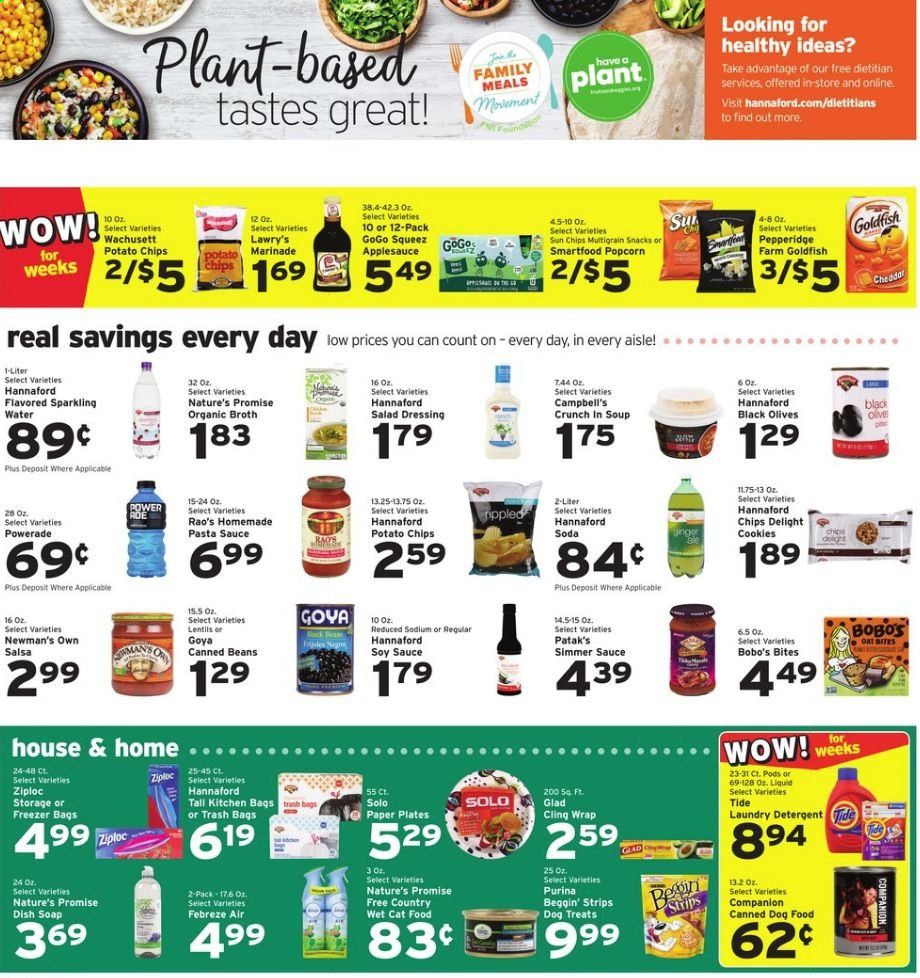 Hannaford (MA) Weekly Ad Flyer September 20 to September 26